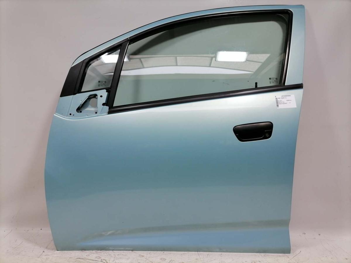 Chevrolet Spark original T&uuml;r vorn links GJS Ice Teal Rohbau Bj.2012